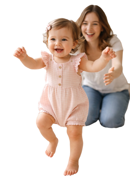 Mamá creando perchero