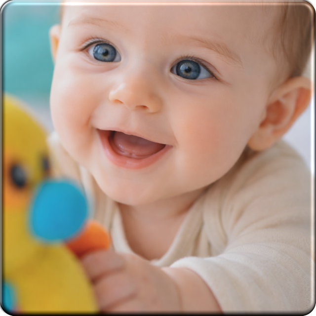 Bebé con marcos