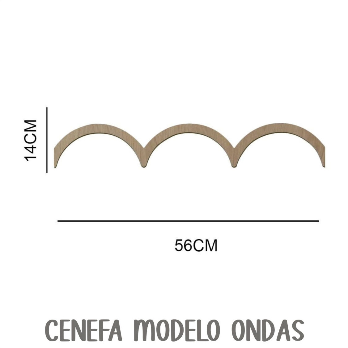 Cenefa modelo ondas