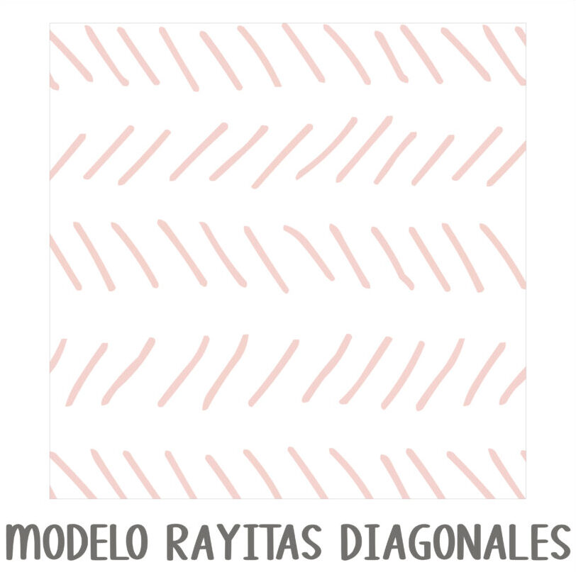 Papel modelo rayitas diagonales